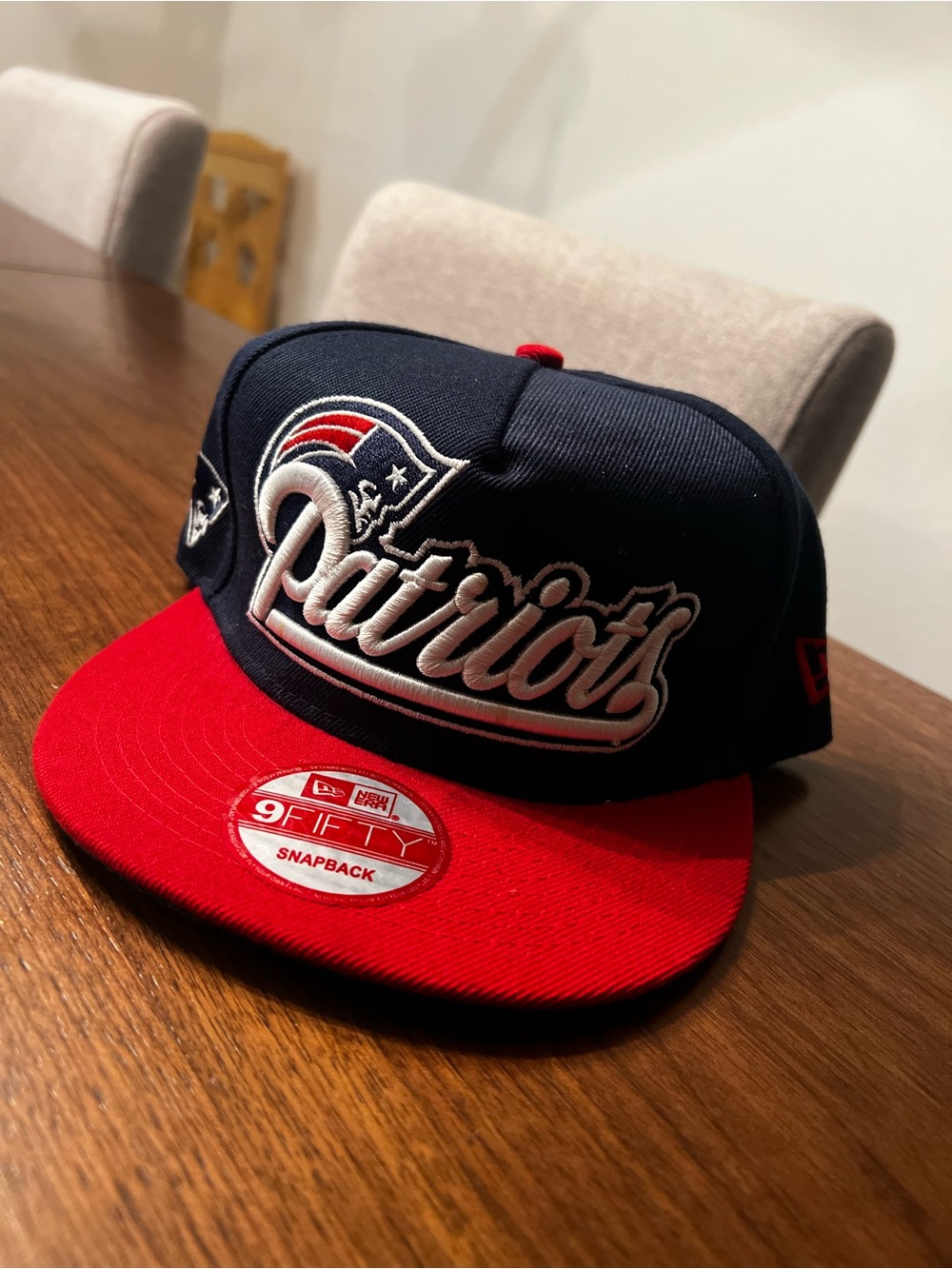Vintage Patriots Snapback Hat